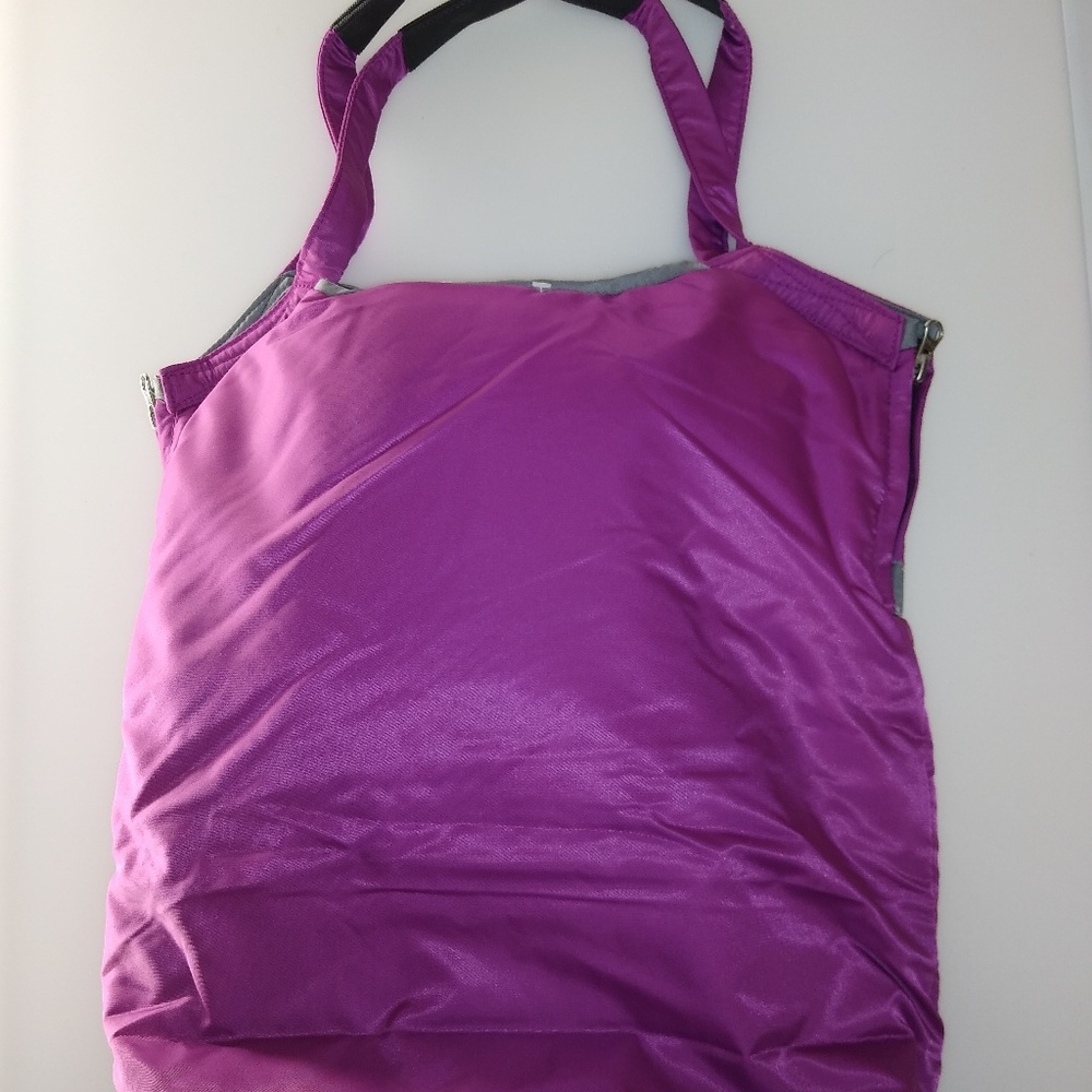 7. A.M Voyage Enfant Barcelona Diaper Bag, Grape - Picture 4 of 4